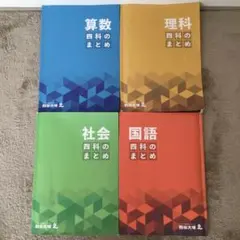 【せんつぶ様専用】四谷大塚　四科のまとめ　社会なし