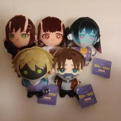 銀河特急 ミルキー☆サブウェイ みにコレ！ぬいぐるみマスコット　５点セット