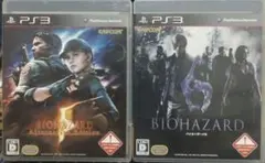 PS3 バイオハザード5 バイオハザード6 2本セット