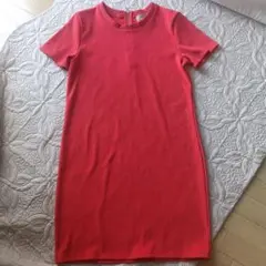 ZARA TRAFALUC レッド ワンピース Lサイズ