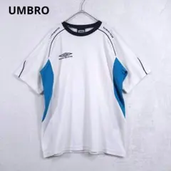 【アンブロ UMBRO】メッシュ ピステ M 白 半袖 スポーツ サッカー