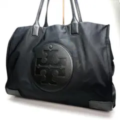 1574TORY BURCH トリーバーチ ナイロン ブラック 黒 トートバック