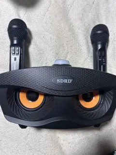 SDR SD-306 ワイヤレススピーカーカラオケマイク Amazon.co.jp: SDRD