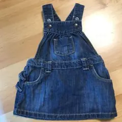 オールドネイビー デニムジャンパースカート 80