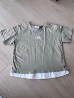 Buddy Lee 半袖Tシャツ 110cm カーキ 重ね着風のサムネイル