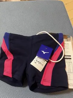 Mizuno スクール水着 スウィン140 ネイビー/ピンク