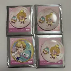 カラフルピーチ　たっつん　缶バッジ4個　サンリオ