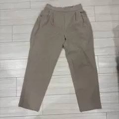 vis ヴィス　ビス　ボトムス　ベージュ　テーパードパンツ　S カジュアルパンツ