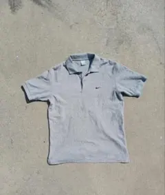 Nike グレー ポロシャツ L