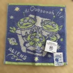 リトルグリーンメン エイリアン トイストーリー ハンカチ タオル ミニタオル