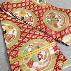 未使用　全通　うろこ柄　袋帯　正絹 楽天市場】袋帯 鱗の通販