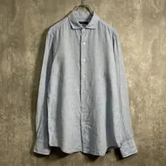 《【綺麗】UNITED ARROWS｜ユナイテッドアローズ，麻リネン，長袖シャツ