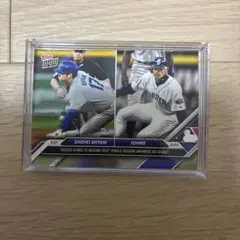 Topps Now 大谷翔平 イチロー 記録達成記念