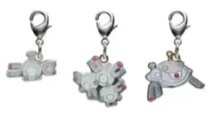 081.コイル＆082.レアコイル＆462.ジバコイル 全国ずかんメタルチャーム