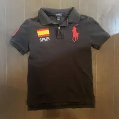 Polo Ralph Lauren 黒 ポロシャツ スペイン サイズ7