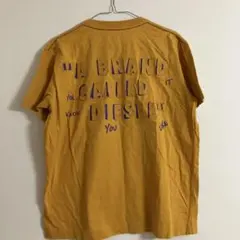DIESEL イエロー Vネック Tシャツ Lサイズ