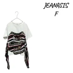 JEANASIS 半袖Tシャツ，カットソーF