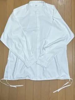 beams dot スタンドカラーシャツ