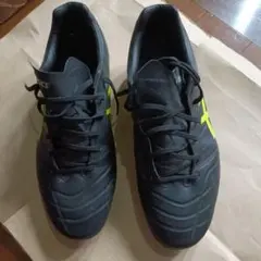 ASICS サッカー スパイク ゴールド×ブラック オリックス平野佳寿着
