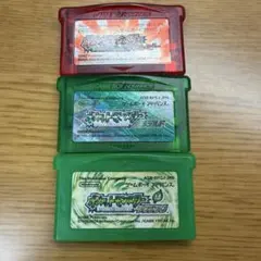 ポケットモンスター リーフグリーン・エメラルド ・ルビー　まとめ売り