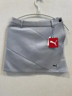 【新品未使用タグ付き】PUMA グレー ゴルフスカート Sサイズ