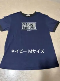MARITHE FRANCOIS GIRBAUD Tシャツ ネイビー Mのサムネイル