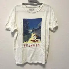グローバルワーク PEANUTS スヌーピー プリントTシャツ M
