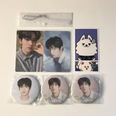 TXT アプグレ VIP 特典 東京ドーム トゥバ スビン トレカ缶バッジセット