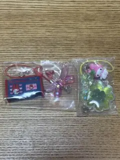 サンリオ むねきゅん 平成女児 マイメロ　マイメロディ　キーホルダー