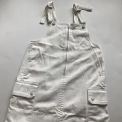 spick&span 5 1/2 スピック&スパン ホワイトジャンパースカート