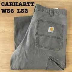 カーハートCarhartt ワークパンツ ペインターパンツ W36 L32グレー