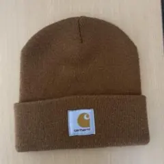 Carhartt ニット帽 茶色