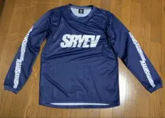 SRYEV ネイビー 長袖シャツ Mサイズ