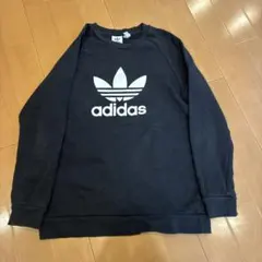 adidas ブラック スウェット L
