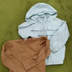 s.t.closet フリル付きジャケット 140　ジャンバー