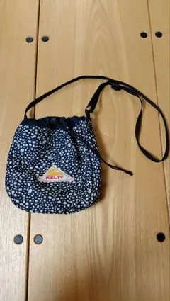 KELTY ブラックダルメシアン柄 サコッシュ　ショルダーバッグ