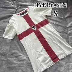 【HYDROGEN】Tシャツ 骸骨 ギャル お兄系 平成 ピチT S y2kのサムネイル