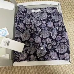 新品☆レリアン　コットン100% ブラウス　シャツ　9号