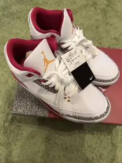 Air Jordan 3 Retro 27cm ホワイト/レッド
