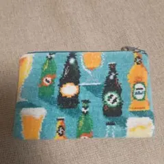 完売品☆FEILER フェイラー ラブラリーパーティー フラットポーチ ビール