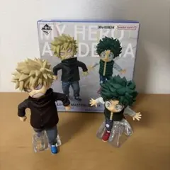 一番くじ　僕のヒーローアカデミア　更に向こうへ　いずく&かつき　E賞フィギュア