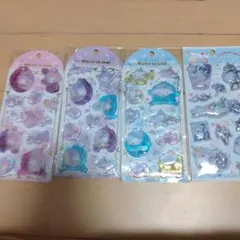 サンリオ　ウォーターインシール　キラキラカプセルシール