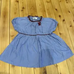 familiar チュニック 110 ブルー