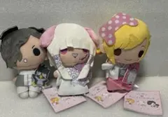 ジグザグ×サンリオキャラクターズ　ぬいぐるみ　vol.2 3種セット