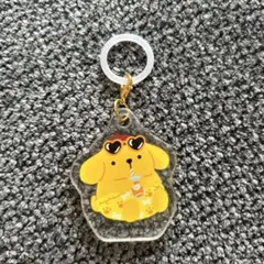 sanrio 日焼け 日焼けポム アクリルキーホルダー めじるしアクセサリー