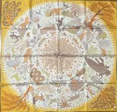 Hermes エルメス スカーフ　ダブルフェイス　カレ 90