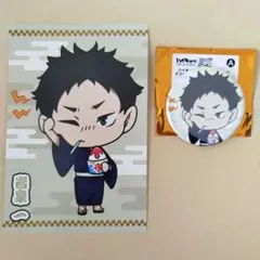 ハイキュー!! 岩泉一 夏祭り　箔押し　缶バッジ　セット