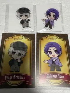 コラボカフェ　御影玲王 凪誠士郎 アクスタ＆ブロマイドセット