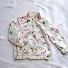 アウター 花柄ジャケット 100
