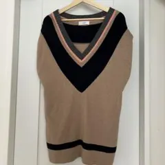 SLOBE iENA Vネックニットベスト